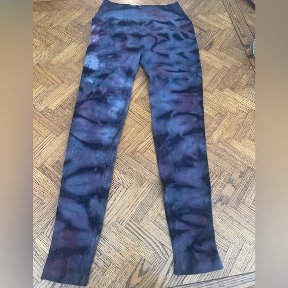 Spiritual Gangster Pants - Spiritual Gangster purple Tie-Dye Leggings